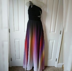 Elegant Ombre Dress